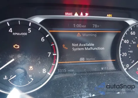 2025 Nissan Sentra Sv from USA, damaged, VIN 3N1AB8CV6SY315725